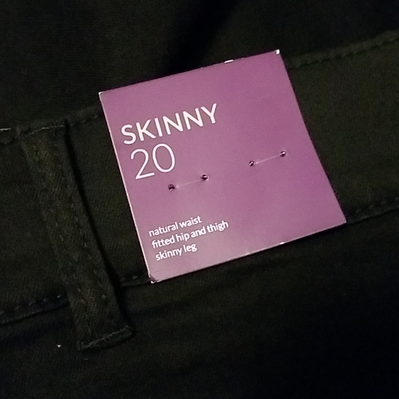 Black Skinny Jeans-Lane Bryant - Picture 3 of 4